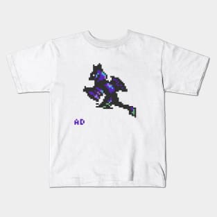 8-Bit Microraptor Kids T-Shirt